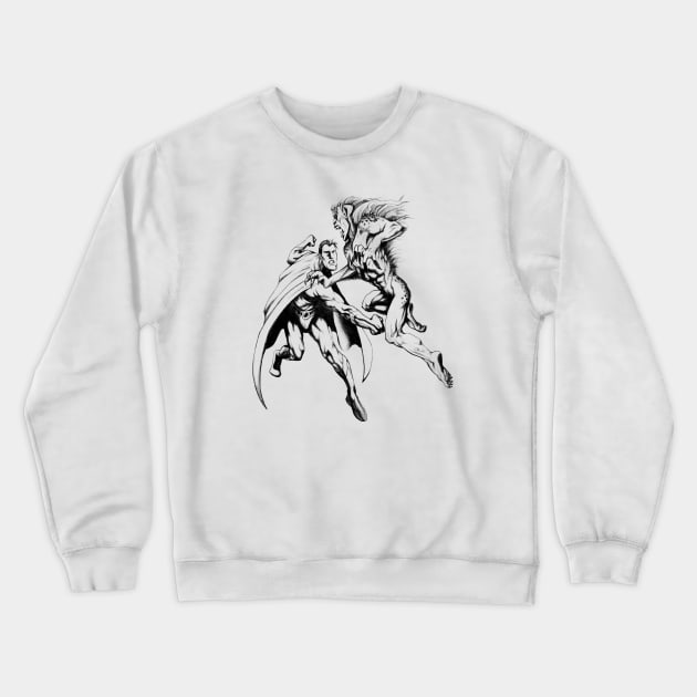 Unbreakable Battle with Jaguaro Crewneck Sweatshirt by slyFinch